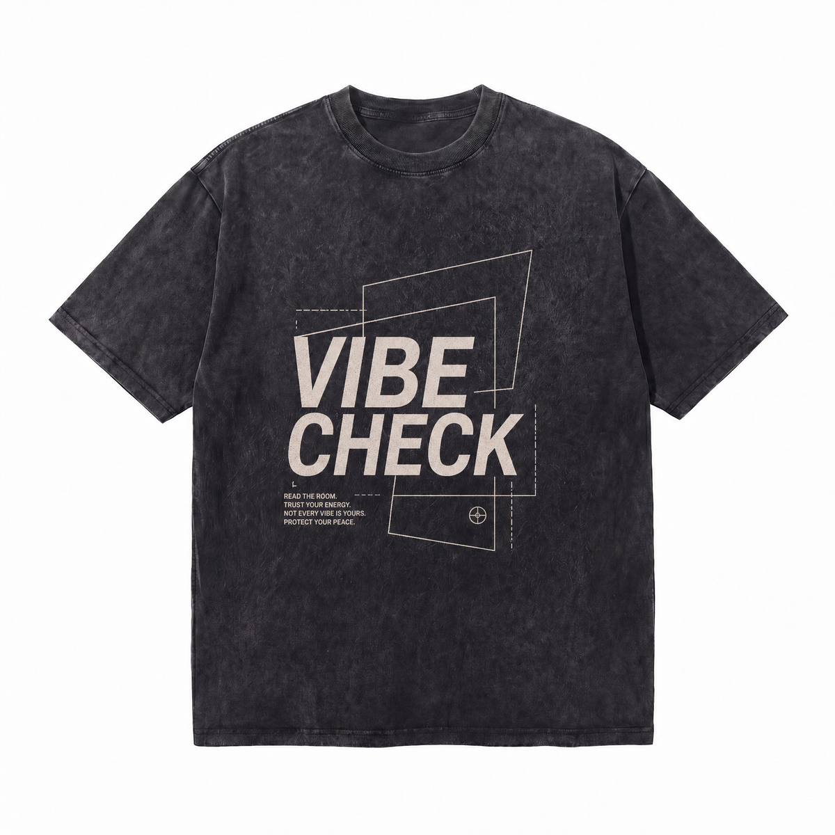 Vintage "Vibe Check" Cyber Techwear Streetwear Tee