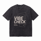 Vintage "Vibe Check" Cyber Techwear Streetwear Tee