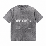 Vintage "Vibe Check" Cyber Techwear Streetwear Tee