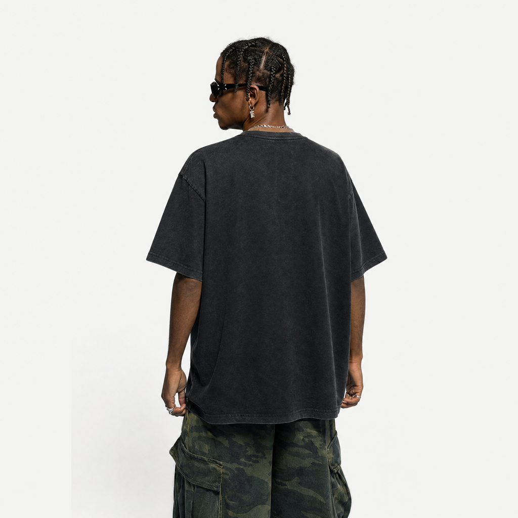 Lawless Row Peace In Chaos Tee | Vintage Washed Streetwear