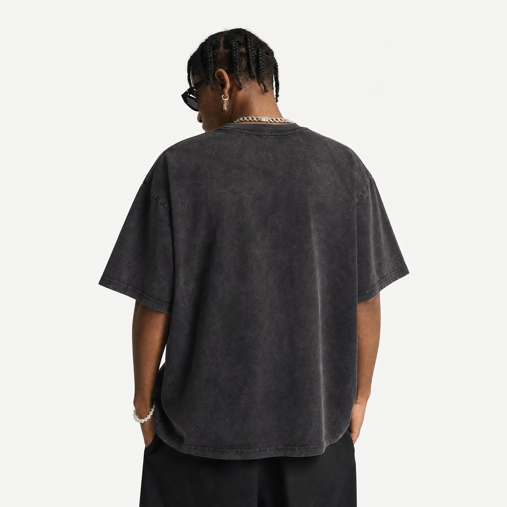Lawless Row Self Destruction Tee | Vintage Washed Streetwear