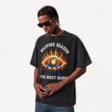 Lawless Row Wildfire Season Tee | Vintage Washed Streetwear
