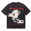 Lawless Row “Paranoid & Afraid” Vintage Washed Oversized Tee