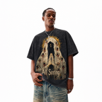Lawless Row “All Seeing” Vintage Washed Oversized Tee