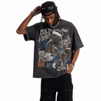 Lawless Row “Cold Heart” Vintage Washed Basketball Tee