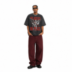 Lawless Row “No Justice No Peace” Vintage Washed Oversized Tee