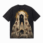 Lawless Row “All Seeing” Vintage Washed Oversized Tee
