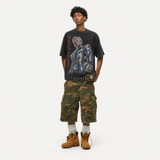 LAWLESSROW Vintage Acid Wash The Boys Homelander Oversized Graphic T-Shirt