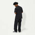 Lawless Row "Fuck The Light" Vintage Black Oversized Tee
