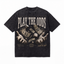 LAWLESSROW "Play The Odds" Heavyweight Vintage Washed Graphic Tee