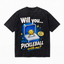 LAWLESSROW "The Proposal" Heavyweight Washed Black Graphic Tee