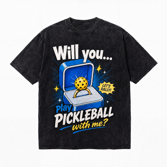 LAWLESSROW "The Proposal" Heavyweight Washed Black Graphic Tee Hover Image