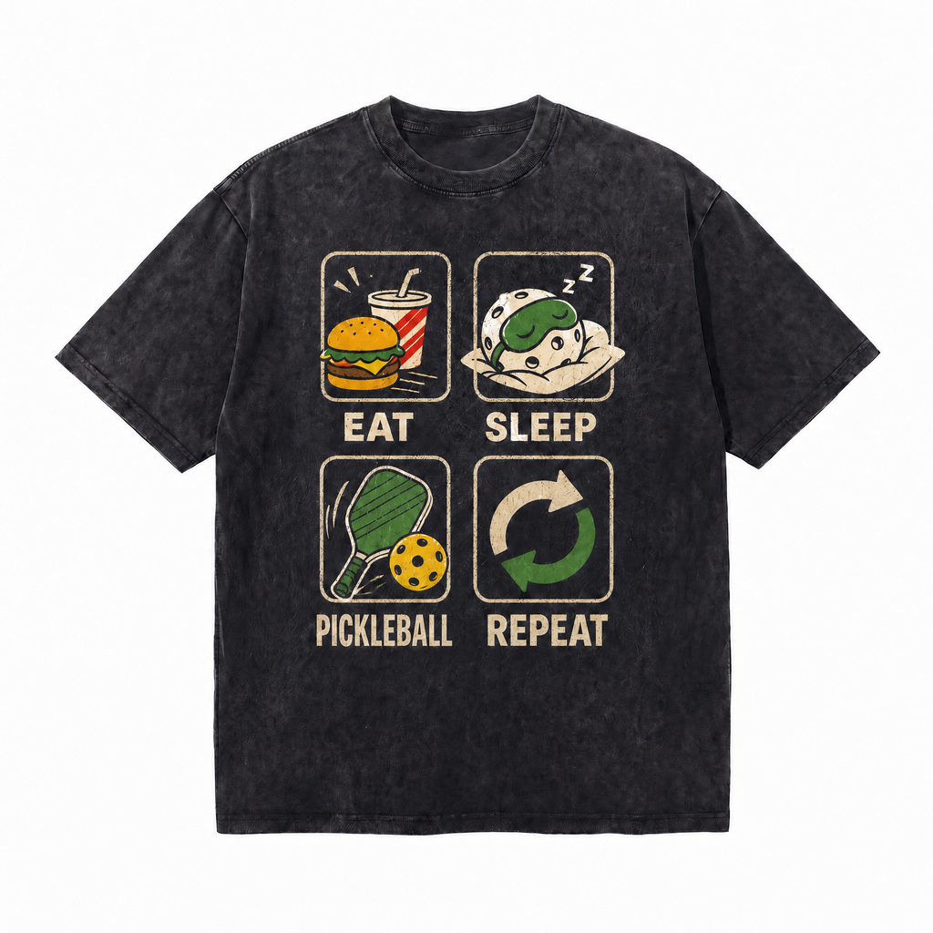 LAWLESSROW "System Error" Heavyweight Washed Black Graphic Tee