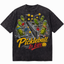 LAWLESSROW "Court Chaos" Vintage Washed Heavyweight Graphic Tee