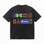 LAWLESSROW "Logoball" Algorithm Infused Vintage Washed Heavyweight Tee