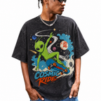 Lawless Row "Cosmic Ride" Vintage Washed Skate Tee