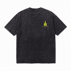 LAWLESSROW "Swarm" Minimalist Acid Wash Heavyweight Tee
