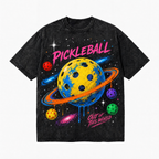 LAWLESSROW "Dripping Orbit" Vintage Washed Heavyweight Graphic Tee