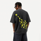 LAWLESSROW "Swarm" Minimalist Acid Wash Heavyweight Tee