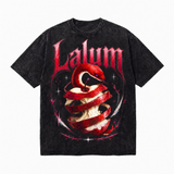LAWLESSROW "Forbidden Fruit" Heavyweight Vintage Washed Graphic Tee
