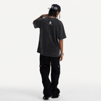 LAWLESSROW "Basketball Obsession" Heavyweight Vintage Washed Graphic Tee
