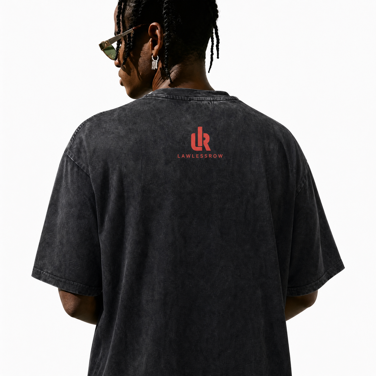LAWLESSROW "Forbidden Fruit" Heavyweight Vintage Washed Graphic Tee