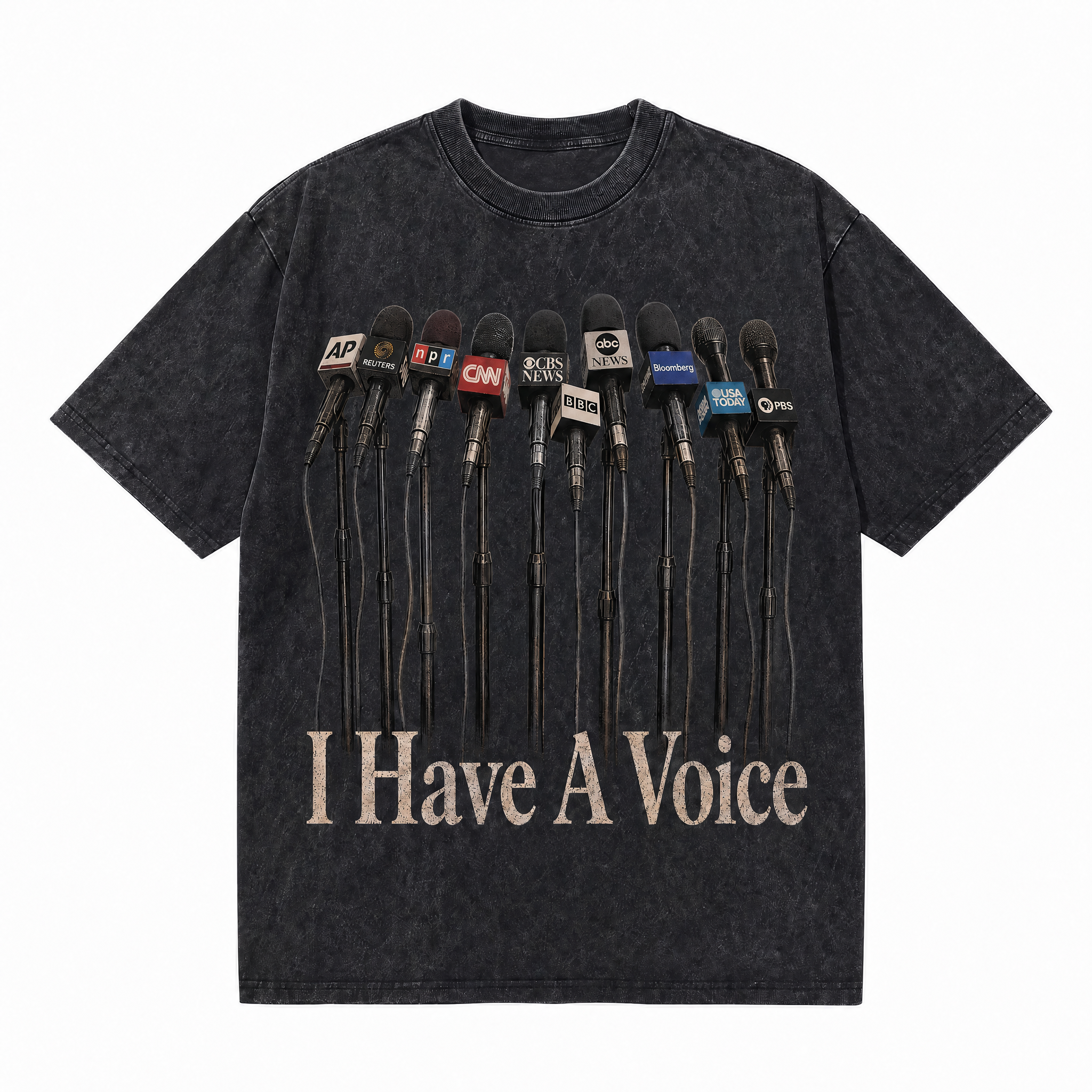 LAWLESSROW "Unfiltered Voice" Tee — Break the Broadcast