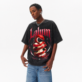 LAWLESSROW "Forbidden Fruit" Heavyweight Vintage Washed Graphic Tee