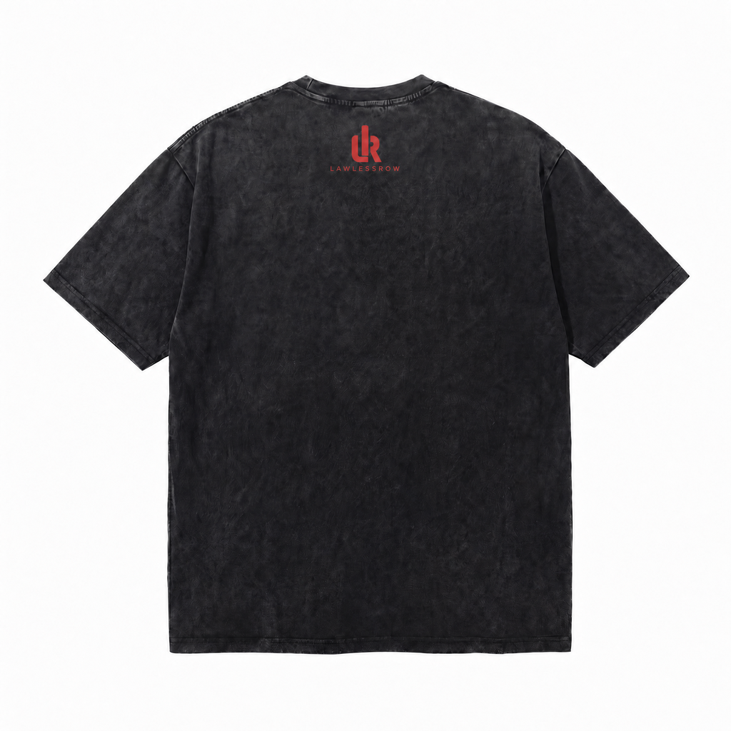 LAWLESSROW "Forbidden Fruit" Heavyweight Vintage Washed Graphic Tee