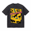 LAWLESSROW Vision Beyond Limits Vintage Washed Oversized Graphic Tee