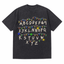 LAWLESSROW Alphabet Lights Vintage Washed Oversized Graphic Tee