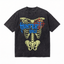 Vintage Acid Wash Hunter Souls Skeleton Target Gothic Oversized Metal Graphic T-Shirt | LAWLESSROW