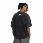 LAWLESSROW Timeless Icon Vintage Washed Oversized Graphic Tee