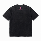 Vintage “Skate and Die” Skeleton Skater Graphic Tee | Punk Grunge Washed Oversized Streetwear T-Shirt