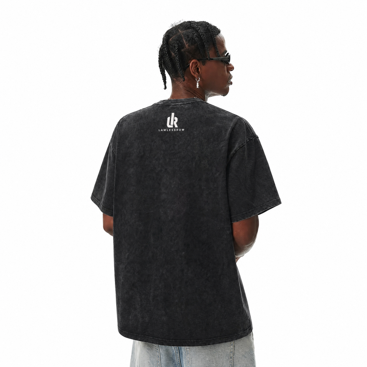 LAWLESSROW King Of Pop MJ Eyes Vintage Band Tee
