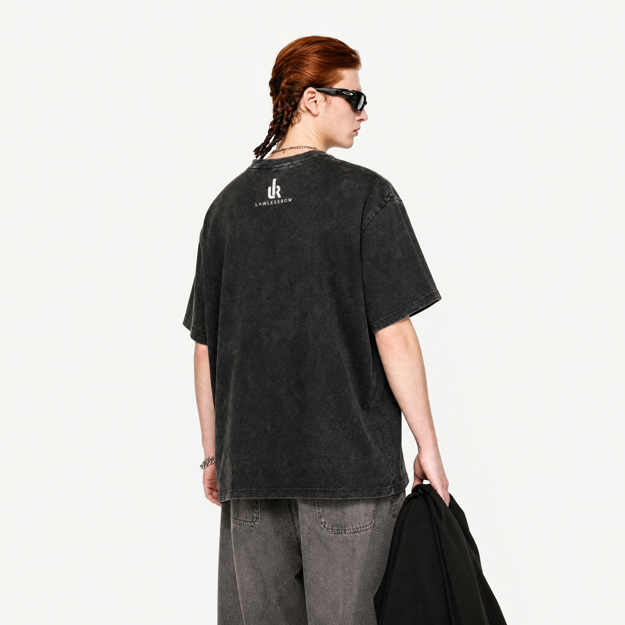 Pickleball Summer Vibes Collage Washed T-Shirt | Desert Court “No Rules” Oversized Tee