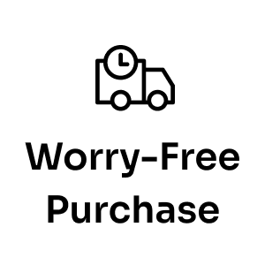 Worry-Free Purchase Hover Image