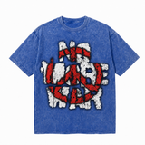 LAWLESSROW No More War Anti War Vintage Tee
