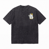 LAWLESSROW Pocket Mouse Vintage Acid Wash Tee