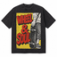 Vintage Acid Wash Wheel & Soul Skateboard Graphic Tee | Retro Street Skate Culture Unisex Oversized High-Quality Cotton Blend Streetwear T-Shirt