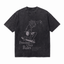 Vintage Acid Wash Freedom Over Rules Minimal Line Art Skateboarder Graphic Tee | Street Skate Freedom Unisex Oversized High-Quality Cotton Blend Streetwear T-Shirt