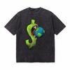 LAWLESSROW Anti-Capitalism Globe Graphic T-Shirt