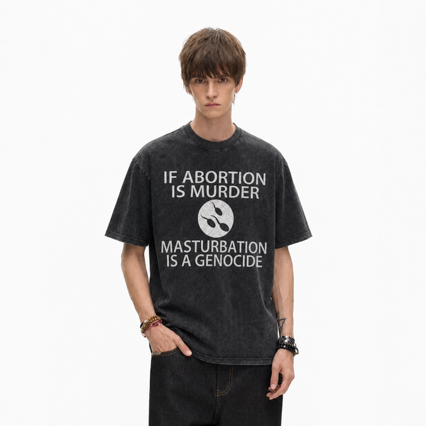 LAWLESSROW Vintage Pro-Choice Satirical Reproductive Rights Statement Graphic Tee - hover