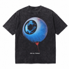 LAWLESSROW Giant Blue Eyeball See All Things Graphic Tee