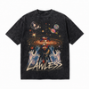LAWLESSROW Cosmic All Seeing Eye Vintage Tee