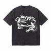 LAWLESSROW Retro Fight Scene Slogan Star Vintage Tee