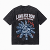 LAWLESSROW Break The Machine Dollar Wheel Graphic Tee
