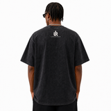 LAWLESSROW “No Justice No Peace” Vintage Washed Oversized Tee