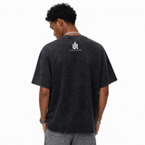 LAWLESSROW Anti-Consumerism Cartoon Washed Street T-Shirt