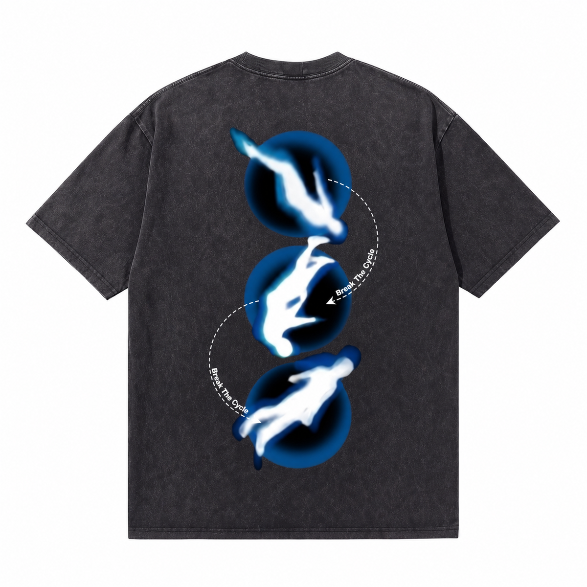 LAWLESSROW Break The Cycle Collage Vintage Tee
